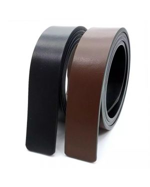 Classic Leather Belt without Buckle