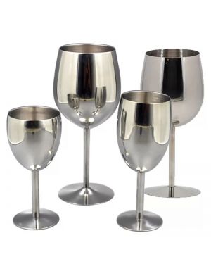 Classical Wine Cup Glasses Stainless Steel