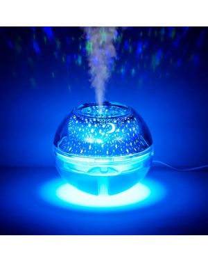 Creative Colorful Projection Humidifier LED Night Light