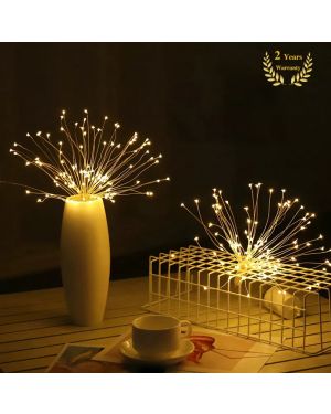 Led String Lights Waterproof Firework Copper Garland